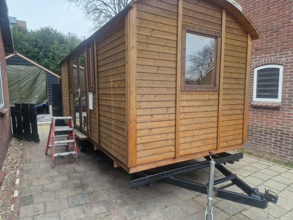 Pipowagen werfkeet 5x240, Ophalen of Verzenden, Zo goed als nieuw