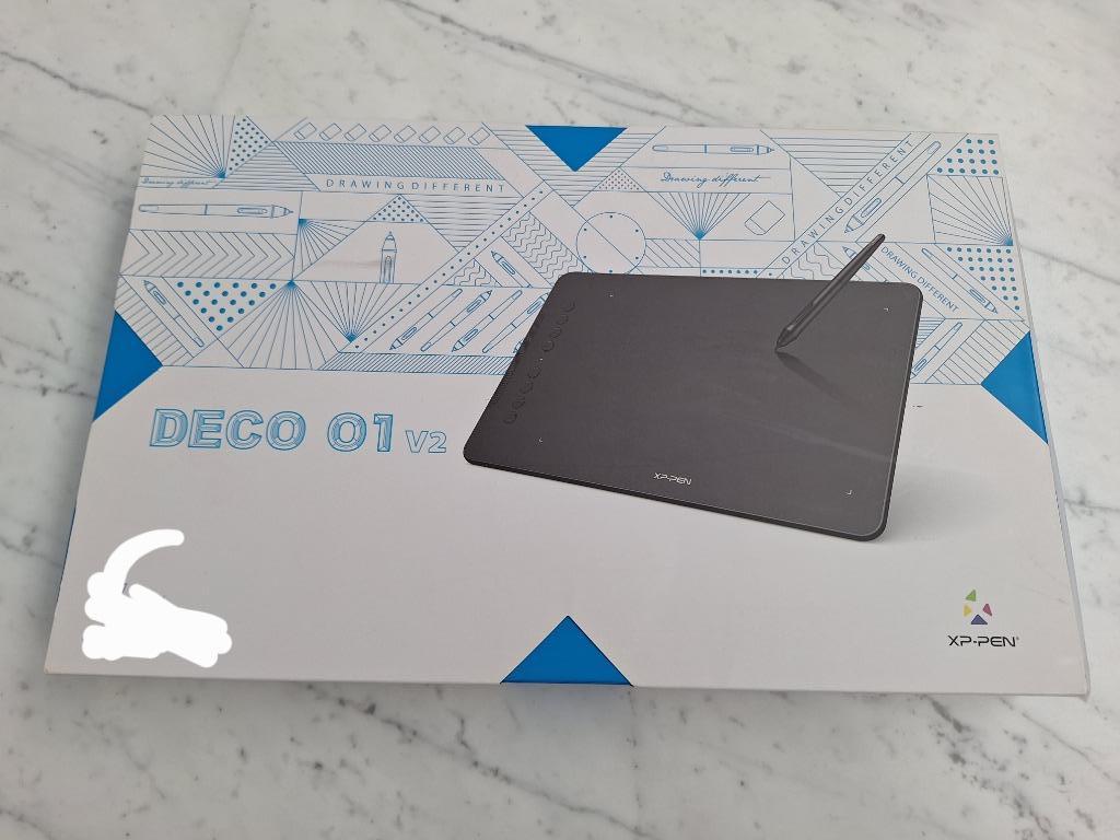 Tablette graphique XP Pen DECO 01 V2, Informatique & Logiciels, Tablettes graphiques, Comme neuf, Filaire, Enlèvement ou Envoi
