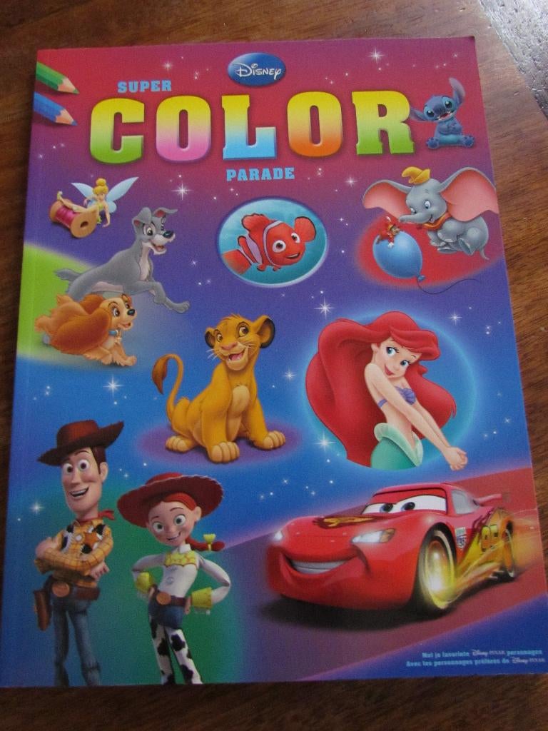 Kleurboek Disney-Pixar, Ophalen of Verzenden, Overige figuren, Nieuw, Overige typen