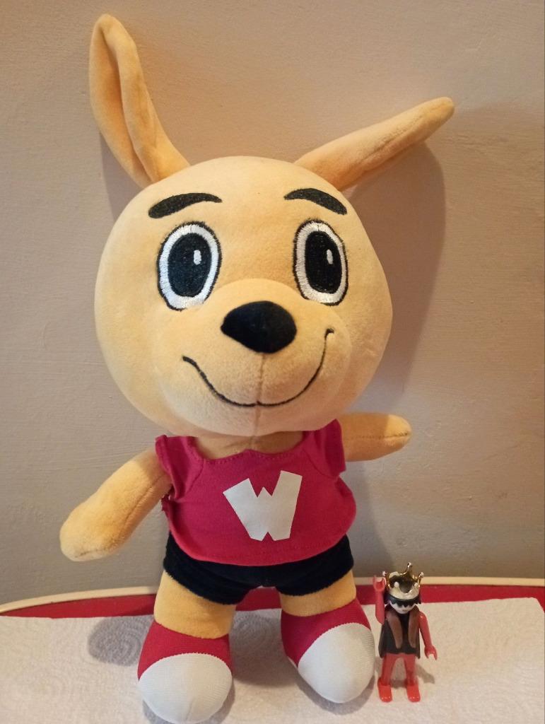 647) groter Walibi pluche kangoeroe 7, Enlèvement ou Envoi, Comme neuf