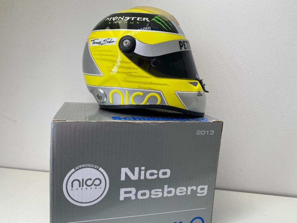 HELM  F1  N. ROSBERG  1/2, Enlèvement ou Envoi