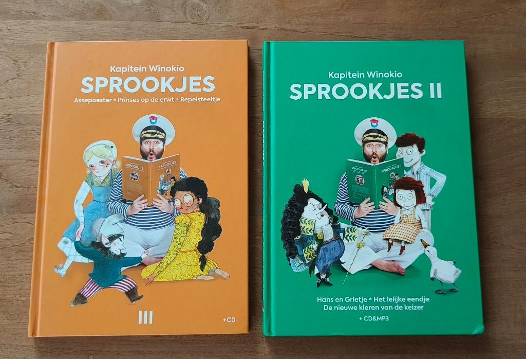 Luister/ leesboeken Kapitein Winokio, Ophalen of Verzenden, Cd