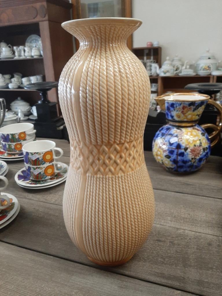 Vase Boch Keralux Cordaline jaune, Enlèvement ou Envoi