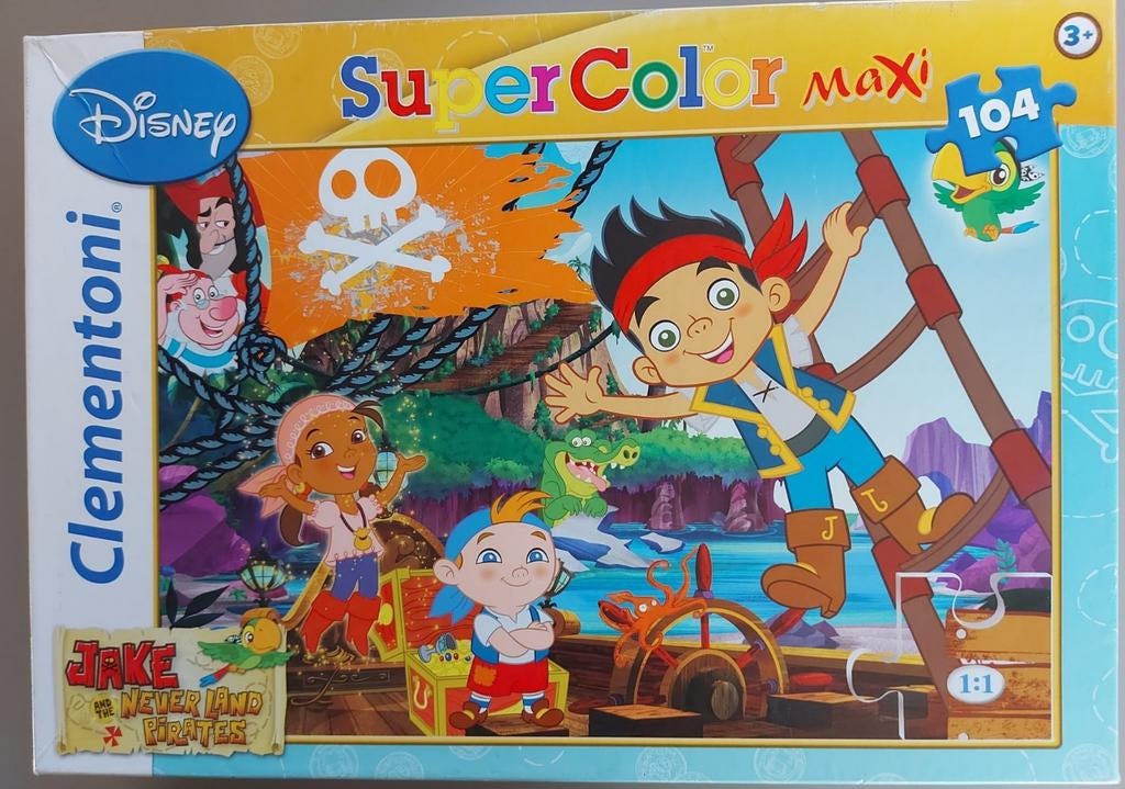 Vloerpuzzel Jake and the never land pirates., Ophalen of Verzenden, Zo goed als nieuw