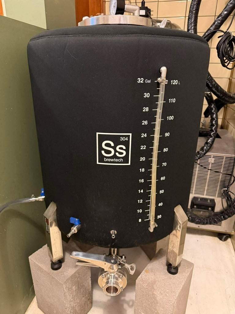 SS brewtech 1bbl Brite tank, Ophalen, Zo goed als nieuw