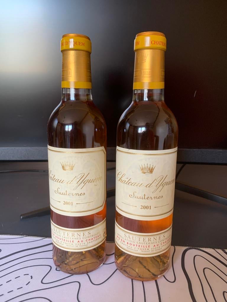 Château d'Yquem 2001 (1/2), Verzamelen, Wijnen, Ophalen, Frankrijk, Witte wijn, Vol