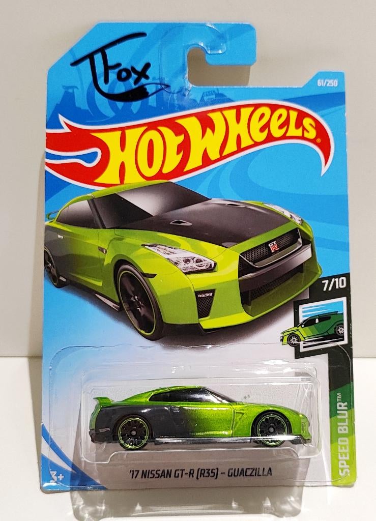 Hot Wheels ’17 Nissan GT-R [R35] Guaczilla (2017), Ophalen of Verzenden