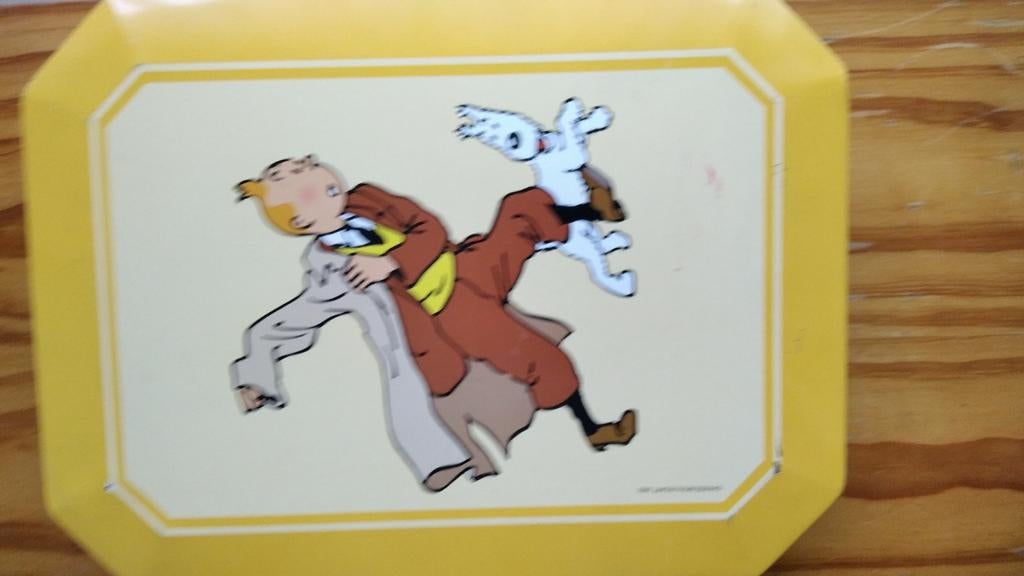 Blikken doos Kuifje, Enlèvement ou Envoi