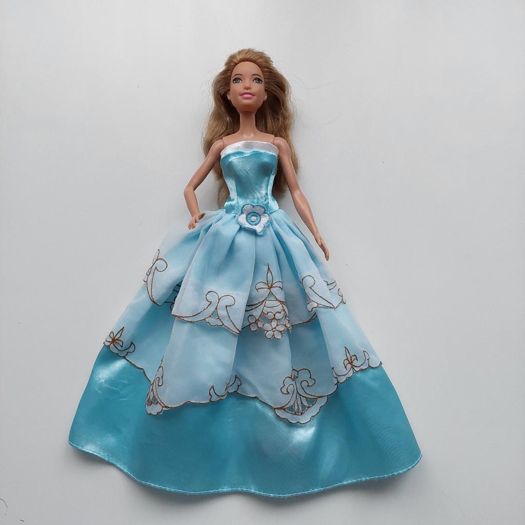 Prachtige baljurk voor Barbie, Kinderen en Baby's, Speelgoed | Poppen, Gebruikt, Barbie, Ophalen of Verzenden