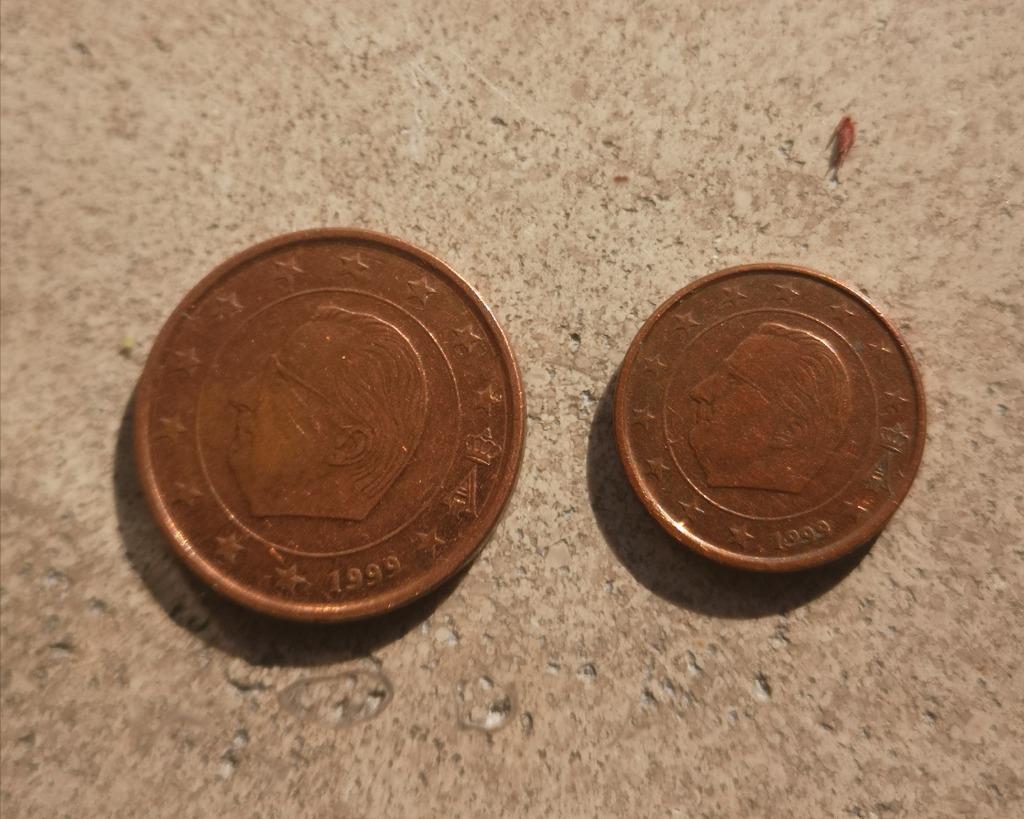 Eurocenten België 1999, Postzegels en Munten, Munten | Europa | Euromunten, Ophalen of Verzenden, België