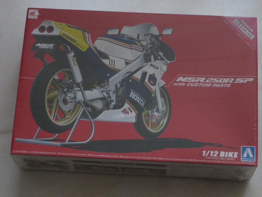 Aoshima nr104 Honda NSR 250R SP, Zo goed als nieuw, Ophalen, Overige merken, Groter dan 1:32