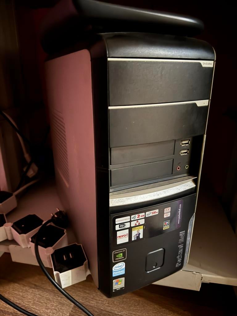 Packard Bell Imedia D2500, Informatique & Logiciels, HDD, Enlèvement ou Envoi, Utilisé, 4 GB