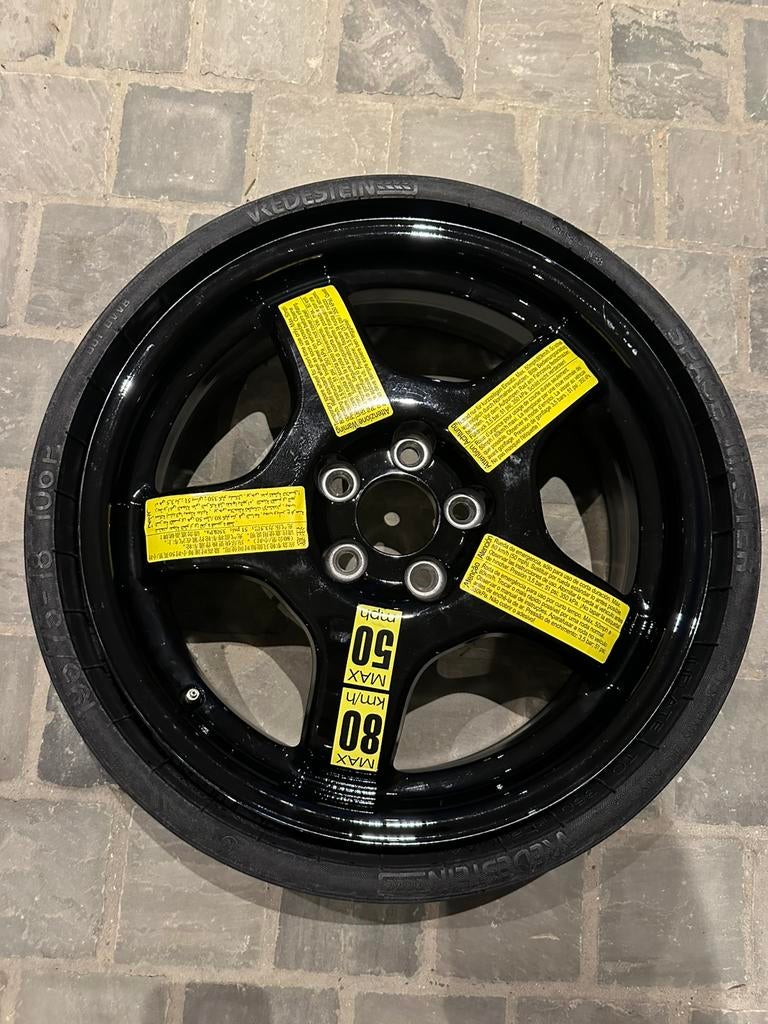 Reservewiel Audi Q5, Ophalen, 18 inch, Banden en Velgen, Nieuw