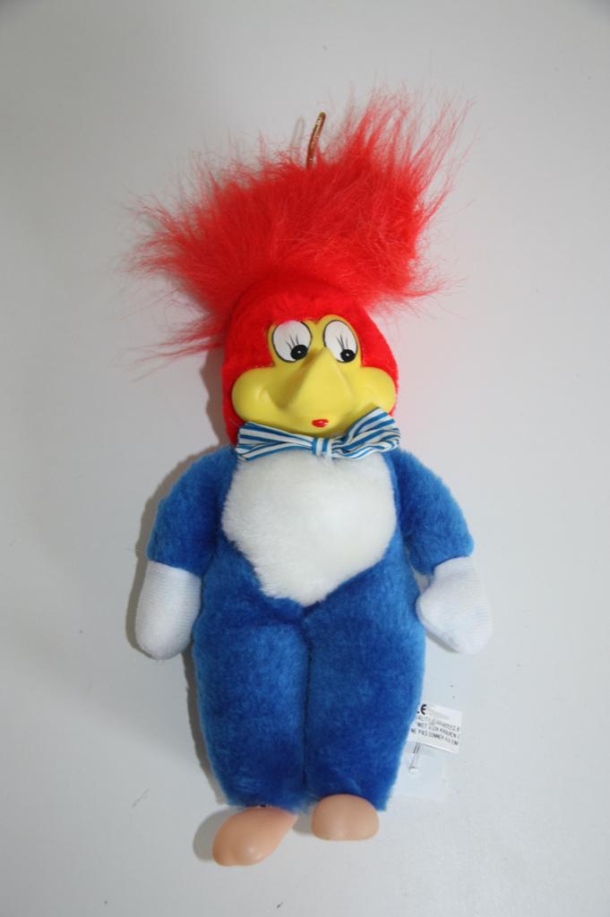 Woody woodpecker vintage knuffel, Ophalen of Verzenden, Gebruikt