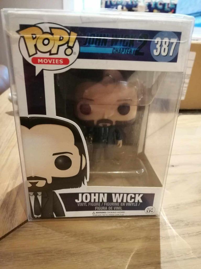 funko pop john wick 387 - beschadigd bovenaan ( doos 138), Ophalen of Verzenden, Gebruikt