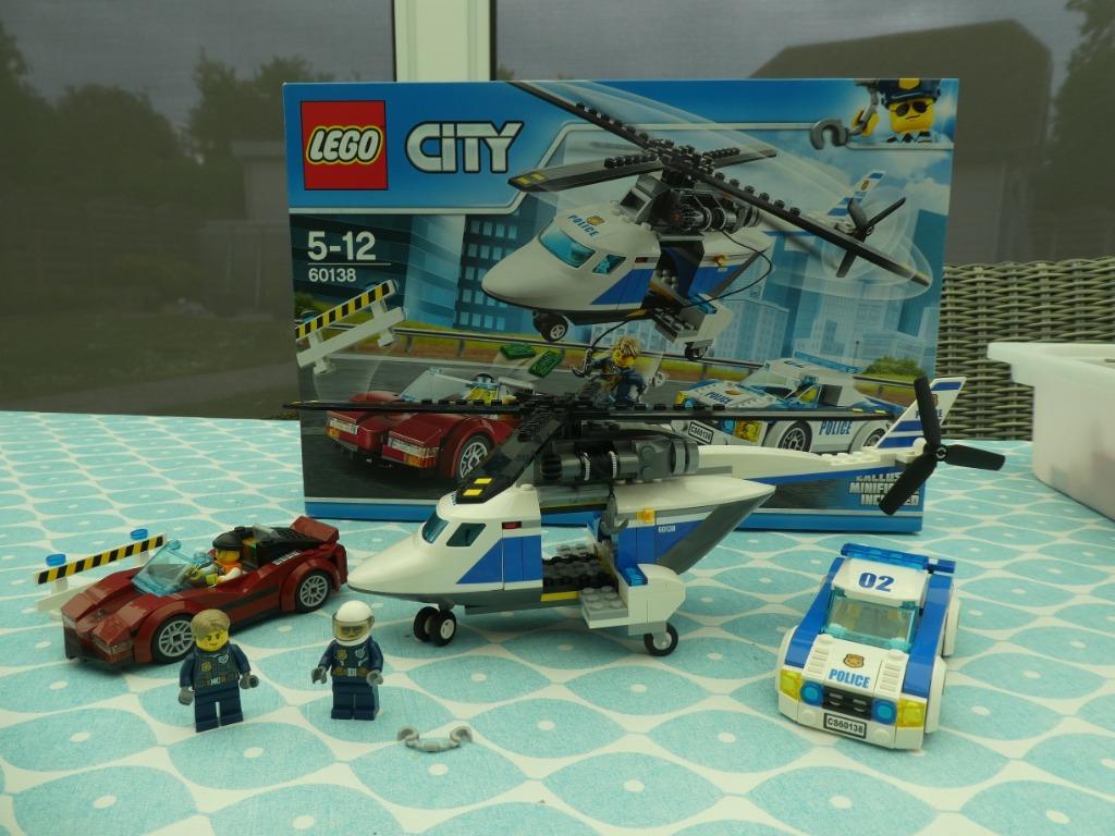 Lego City 60138 Politie achtervolging, Ophalen, Gebruikt, Complete set, Lego