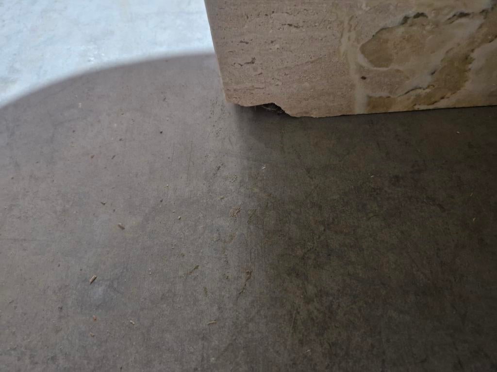 Wit granieten salontafel 82 x 42 x 44 cm, Ophalen