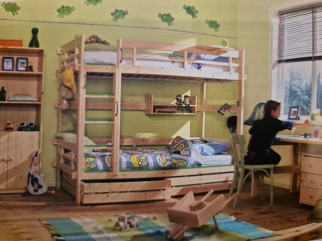 Life Time stapelbed, Huis en Inrichting, Slaapkamer | Bedden, Gebruikt, Ophalen