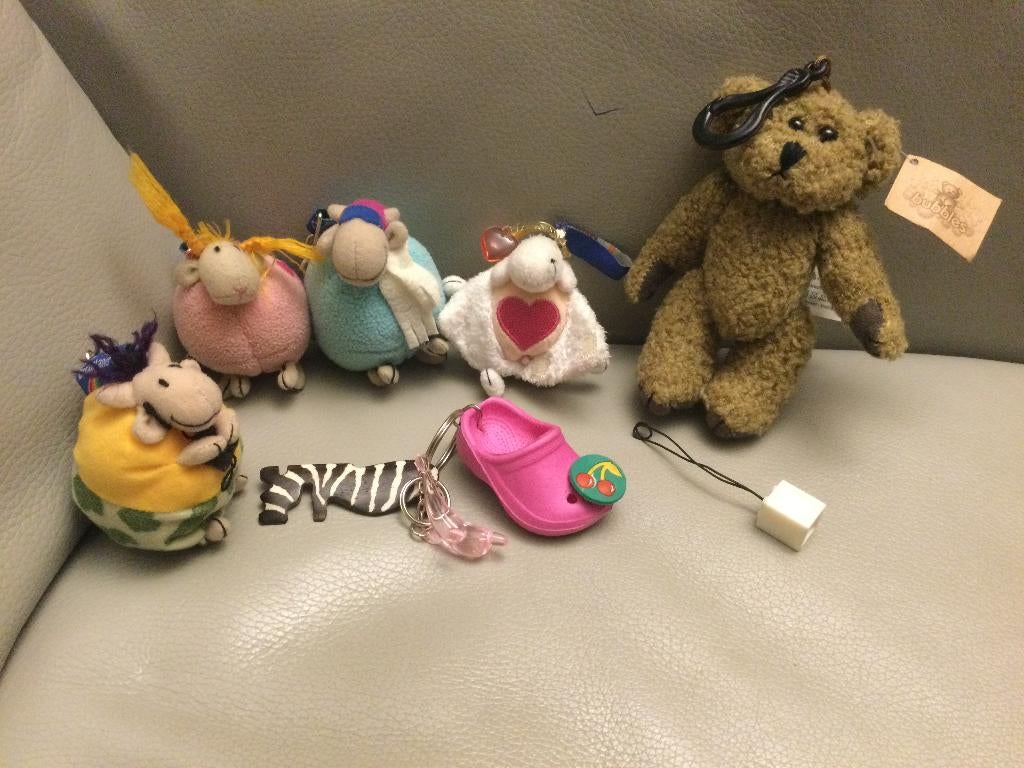 LOT DE PORTE CLES"DREAMLAND"BUBBLES"..., Enlèvement ou Envoi, Utilisé, Autres types