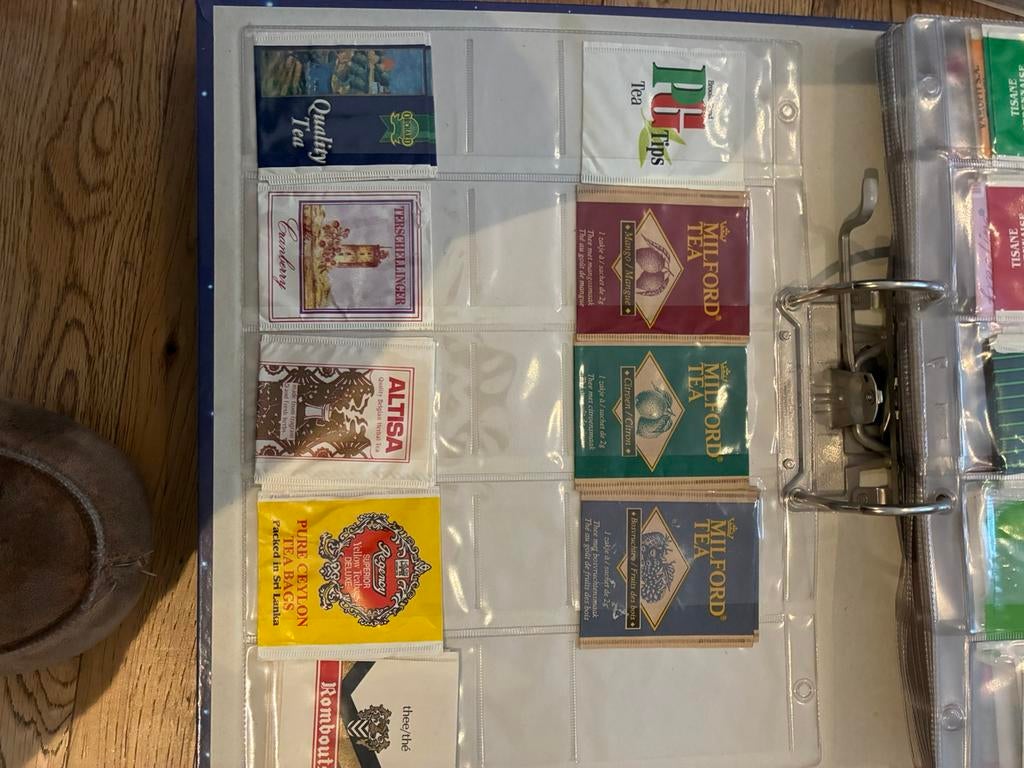 Collectie theezakjes, Hobby en Vrije tijd, Theezakjes, Ophalen, Theezakje(s)