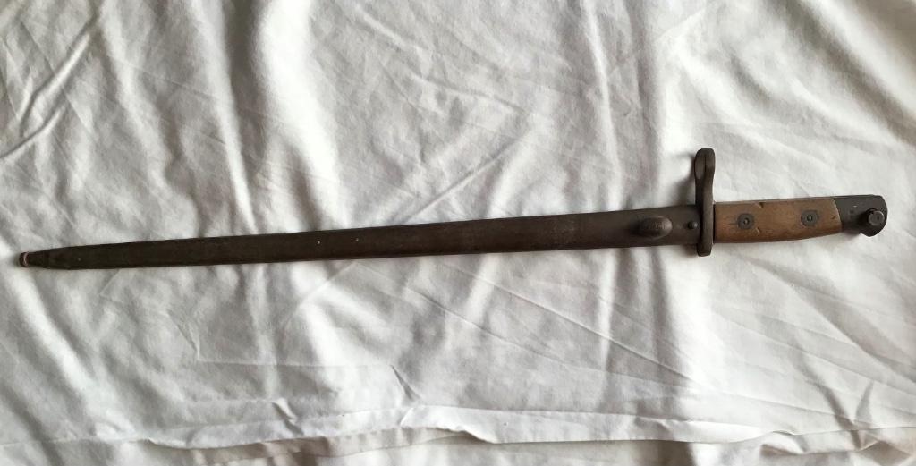 Baïonnette belge modèle 1916, Collections, Enlèvement ou Envoi, Armée de terre