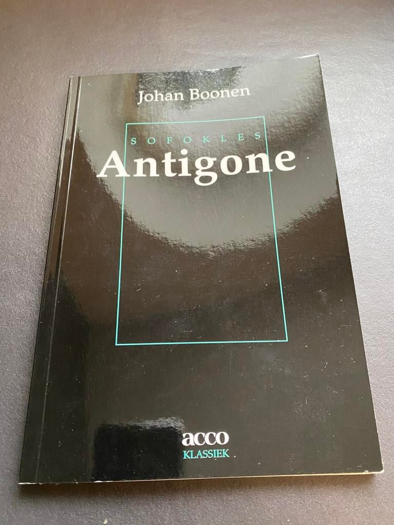 Sofokles Antigone Johan Boonen acco klassiek, Ophalen, Zo goed als nieuw