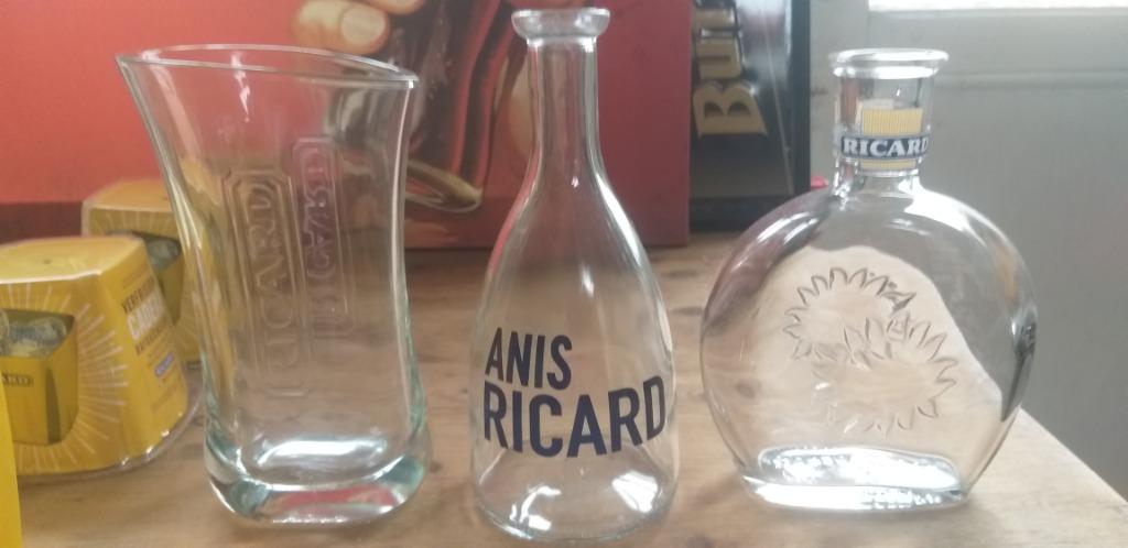 3 waterkaraffen Ricard 10€ per stuk, Verzamelen, Ophalen, Nieuw