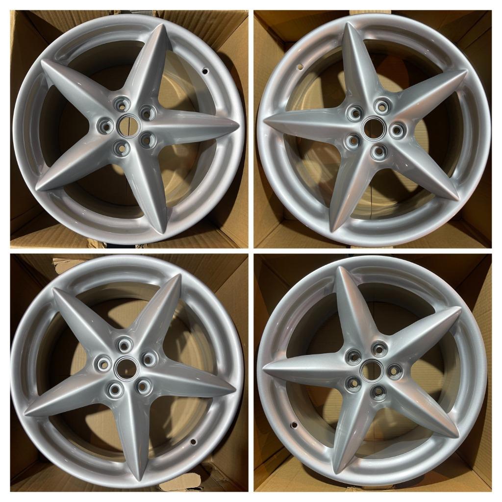 F360 velgen set nieuwstaat 18 inch 164173/164175, 255 mm, Enlèvement ou Envoi, Véhicule de tourisme, Pneus été