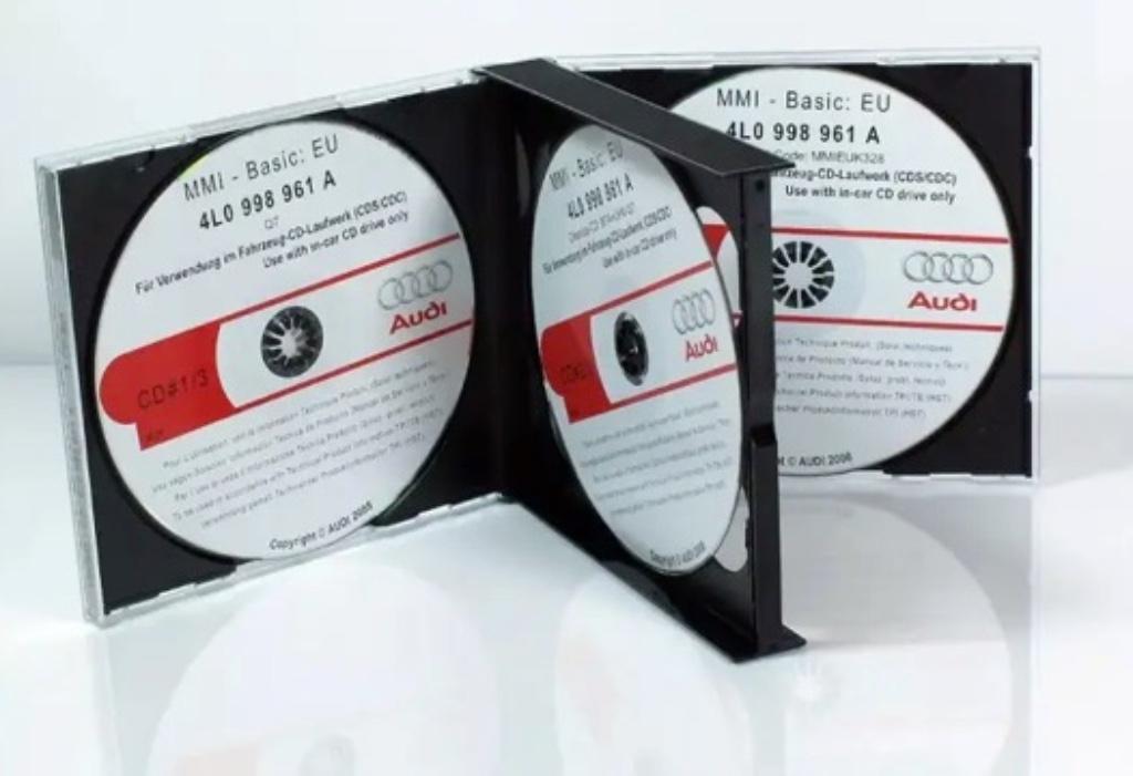 CD Audi MMI 2G Mise À Jour Système 55.7.0 Pour A6, A8 Et Q7, Envoi, Neuf