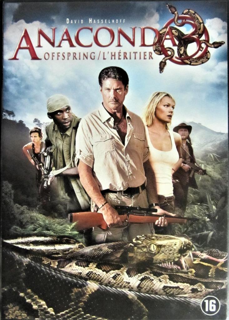 DVD ACTIE/HORROR- ANACONDA 3 (DAVID HASSELHOFF), Cd's en Dvd's, Alle leeftijden, Ophalen of Verzenden, Zo goed als nieuw, Actiethriller