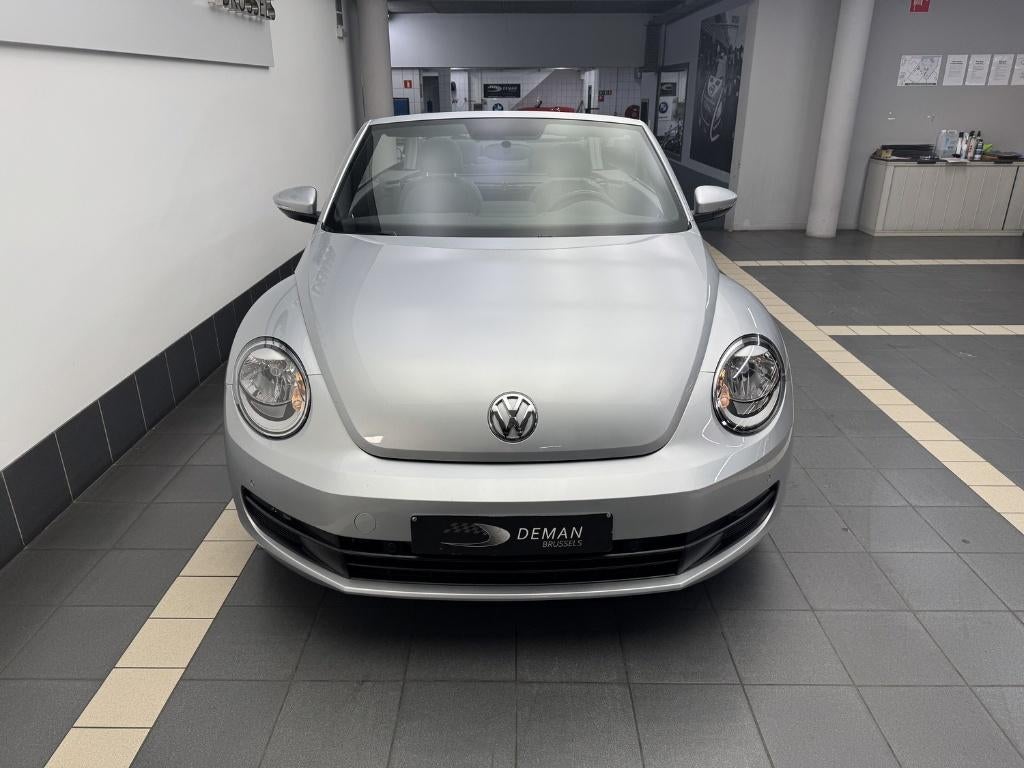 Volkswagen New Beetle gris argenté métallisé Cab 1.2 TSI, Autos, Achat, Entreprise, Cabriolet, Coccinelle