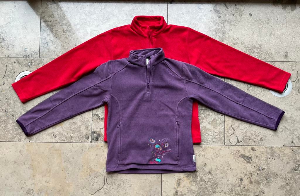 Fleece trui meisje (2) decathlon maat 152, Ophalen of Verzenden, Zo goed als nieuw, Meisje, Trui of Vest