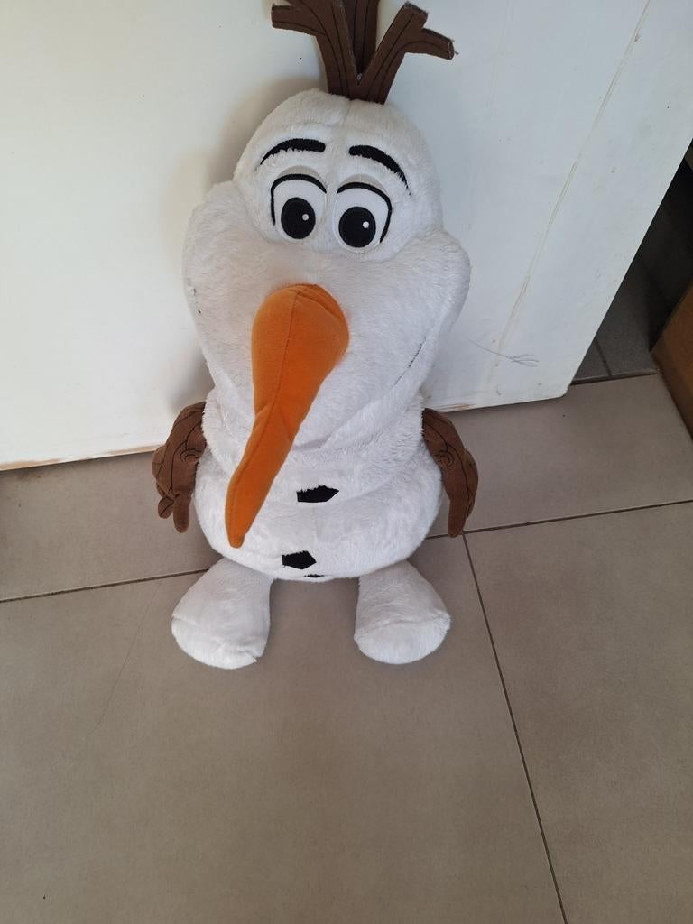 Knuffel Disney Olaf, Kinderen en Baby's, Speelgoed | Knuffels en Pluche, Ophalen of Verzenden, Zo goed als nieuw, Overige typen