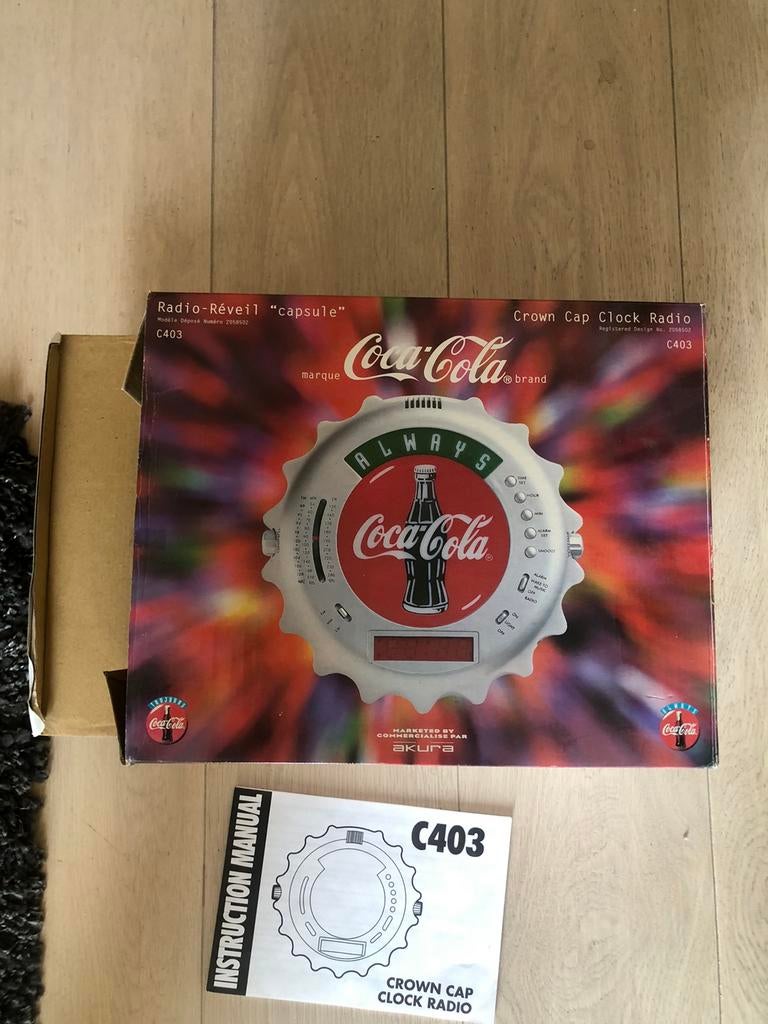 Horloge Coca-Cola, Collections, Enlèvement, Comme neuf
