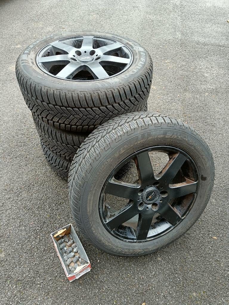 4x Pneus Fulda 215/55R16 97H + Jantes Platin KBA 47443, Autos : Pièces & Accessoires, 16 pouces, Véhicule de tourisme, Pneu(s)