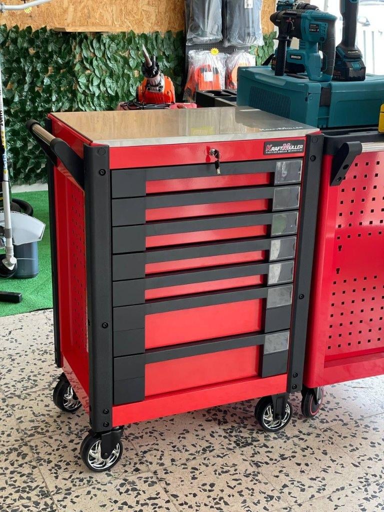 Servante d'atelier Inox KraftMüller Nouveau modèle 263 pc, Enlèvement, Neuf