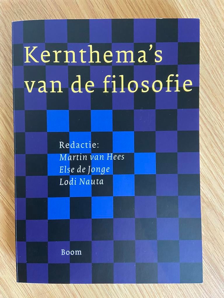 Kernthema's van de filosofie, Boeken, Ophalen of Verzenden, Zo goed als nieuw