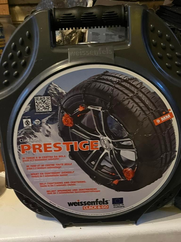 Chaînes neige NEUVES Weissenfels  & Go Prestige L130 – 9 mm, Autos : Divers, Chaînes, Enlèvement, Neuf