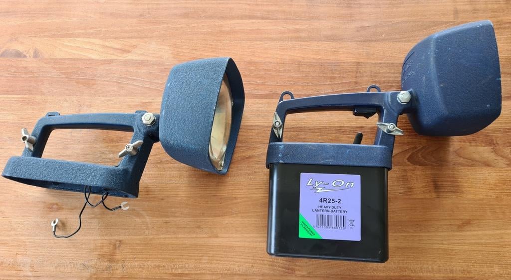 Vintage lamp Wonder, Ophalen of Verzenden, Gebruikt, Batterij