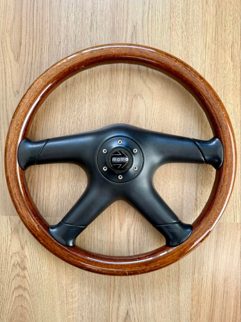 Momo ML36 Houten Stuur VW Golf Jetta Polo Scirocco MK1 MK2, Ophalen of Verzenden, Gebruikt, Overige automerken