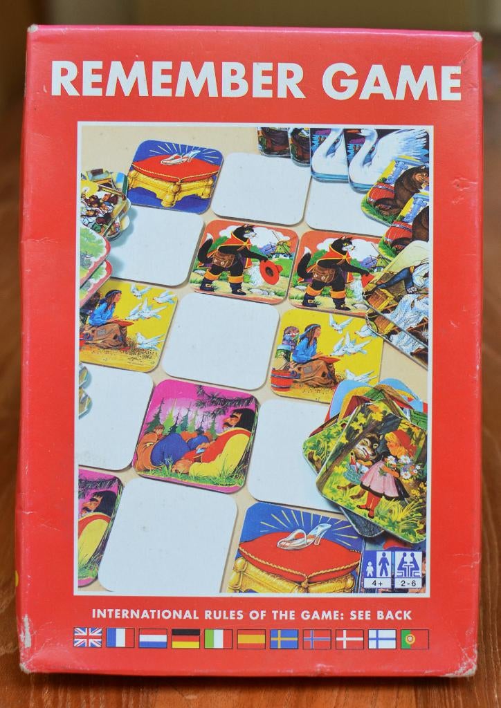 ZELDZAAM REMEMBER GAME MET SPROOKJES AFBEELDINGEN, Kinderen en Baby's, Speelgoed | Educatief en Creatief, Ophalen