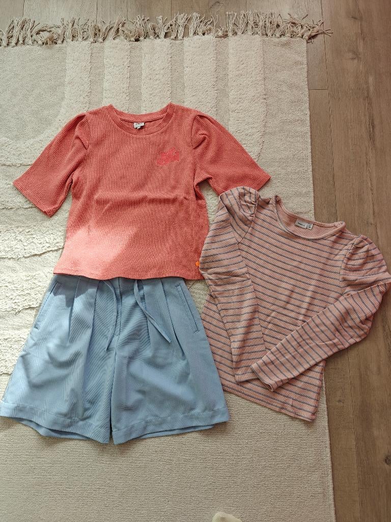 setje short + t-shirt CKS 10 jaar, Ophalen, Gebruikt, Meisje, Cks