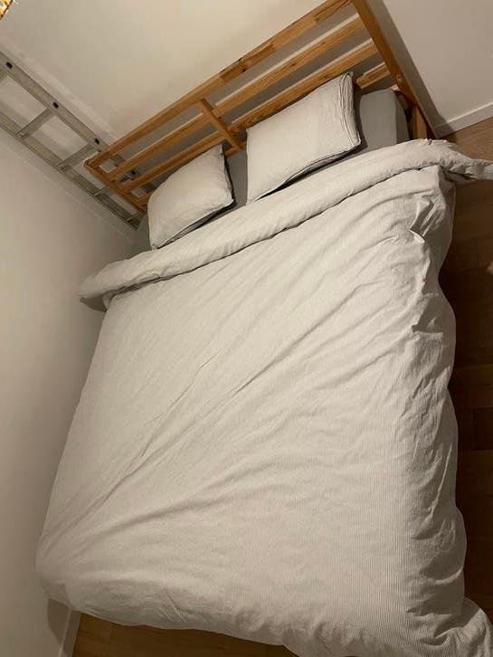 Lit 160x200, Maison & Meubles, Comme neuf, Enlèvement, 200 cm, Deux personnes