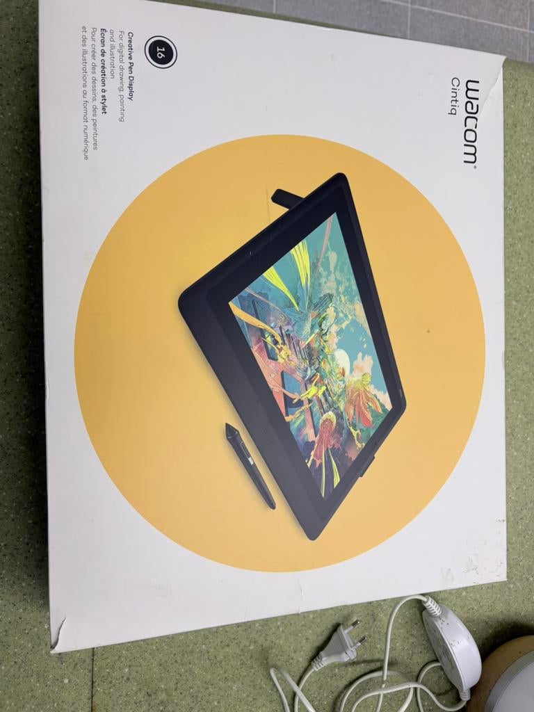 Tekentablet Wacom Cintiq 16, Informatique & Logiciels, Enlèvement ou Envoi, Comme neuf