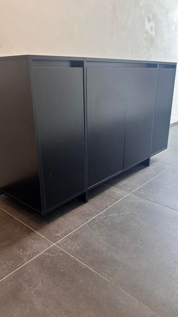 Gratis Zwarte Buffetkast, Huis en Inrichting, Ophalen, Gebruikt