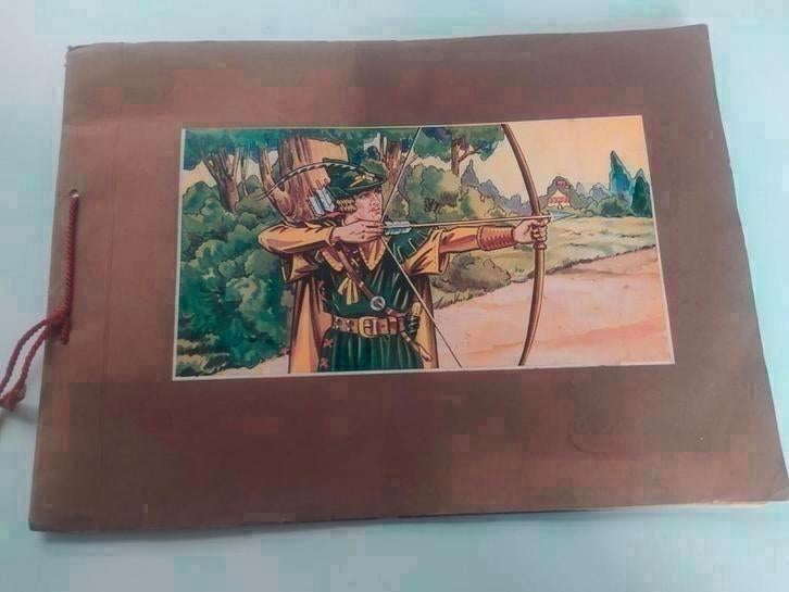 De lotgevallen van Robin Hood, 1938, Enlèvement ou Envoi, Livre d'images