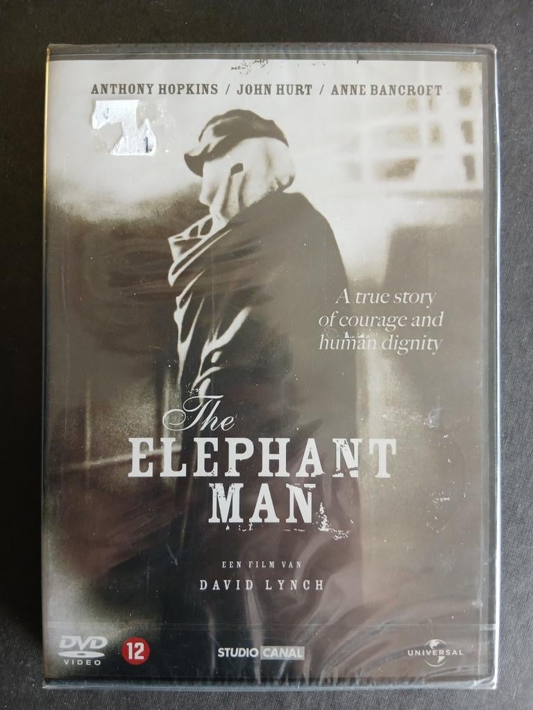 The Elephant man (1980) Anthony Hopkins, John Hurt (Sealed), Vanaf 12 jaar, Ophalen of Verzenden, Nieuw in verpakking, Waargebeurd drama