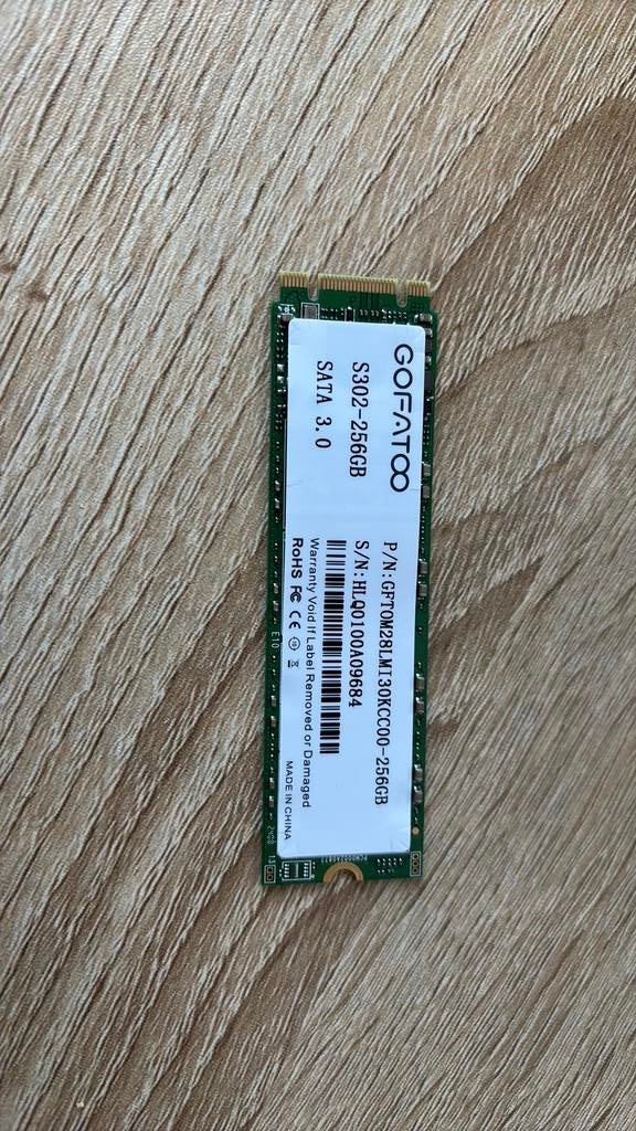 Sata m.2 ssd 256 gb, Computers en Software, Harde schijven, Ophalen of Verzenden, Zo goed als nieuw, SATA, SSD