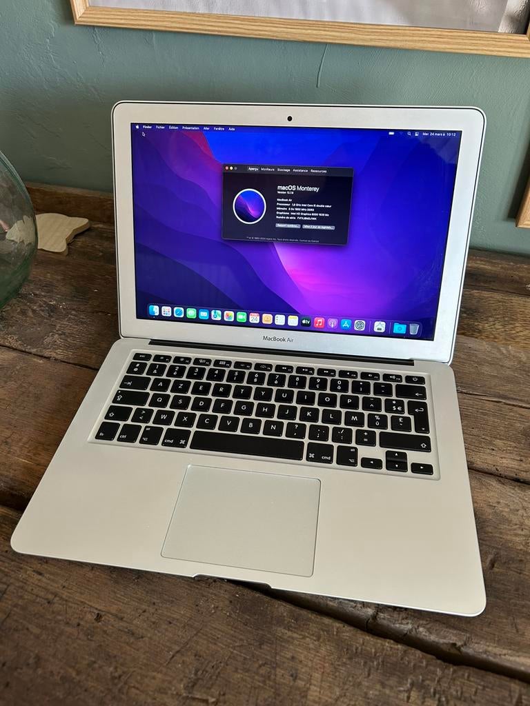 Macbook air 13 256Go, Enlèvement, Comme neuf, 13 pouces, MacBook
