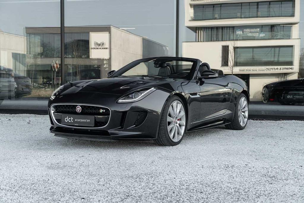 Jaguar F-Type R 5.0 V8 Cabrio * 22.000 km * (bj 2014), Auto's, Jaguar, Automaat, Cabriolet, 1650 kg, USB